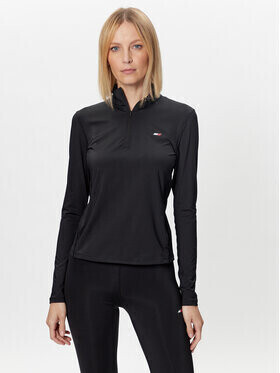 Tommy Hilfiger Sport Essential Slim Fit Long Sleeve T-Shirt (S10S101664) black