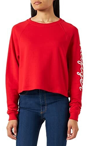 Tommy Hilfiger Reg Rope Puff Print Sweatshirt red (WW0WW37794-SNE)