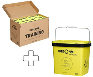 Tennis Point Training 72er Box Plus Balleimer Drucklos