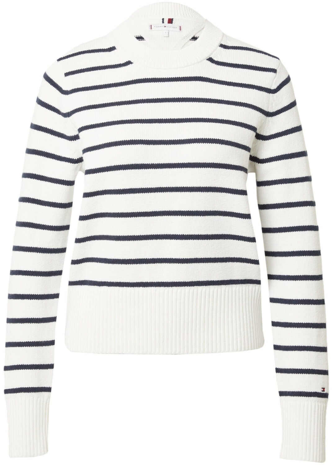 Tommy Hilfiger 1985 Collection Breton Stripe Jumper (WW0WW38643) breton stp/ecru desert sky