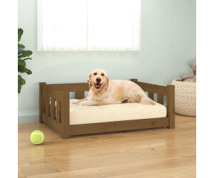 vidaXL Hundebett Massivholz Kiefer 3 Seitenwnde offen ab 42.14  |  Vergleiche 18 Angebote auf idealo.de