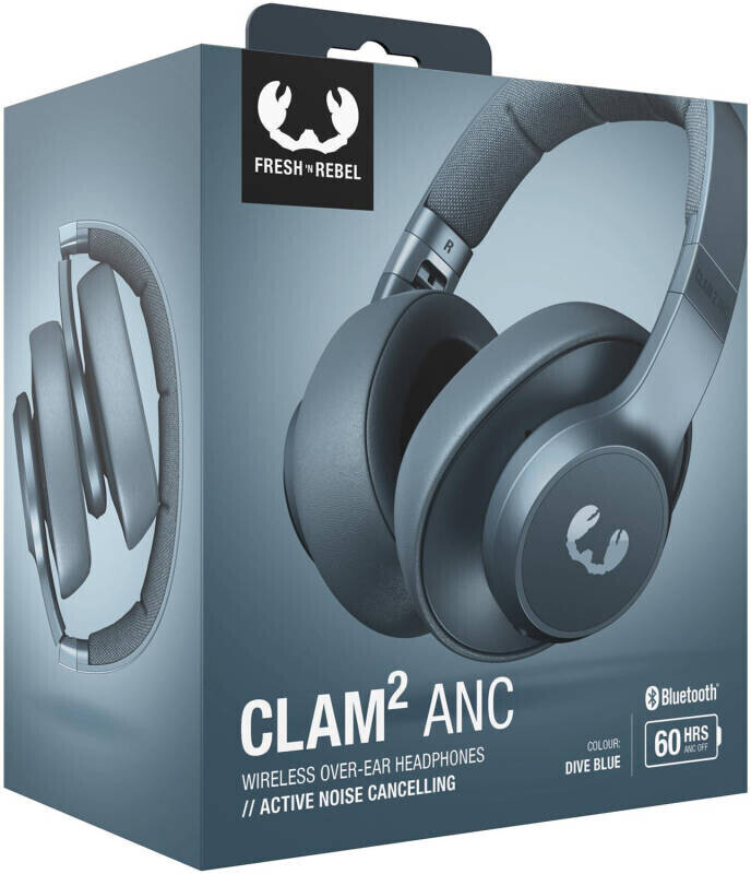 Fresh \'n Rebel Clam 2 ANC Dive Blue ab 74,99 € | Preisvergleich bei | True Wireless Kopfhörer