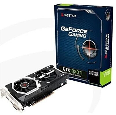 Biostar NVIDIA GeForce GTX 1050 Ti 4 Go GDDR5 Dual
