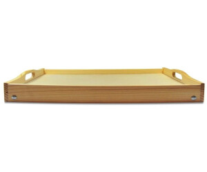 Sendez Servierplatte Betttablett Natur 50x30cm Serviertablett Brett Holz  Holz, (Betttablett) ab 16,99 € | Preisvergleich bei