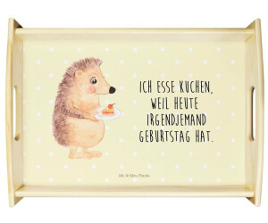 Mr. & Mrs. Panda Glas 'Igel Mit Kuchenstück' – Dickwandiges Satinglas Für Cocktails, Kaffee & Saft