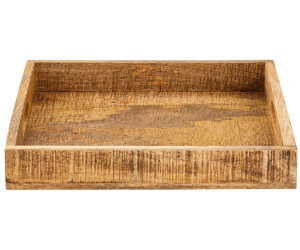 Serviertablett Aus Holz Quadratisch - Dekorative Platte Für Teeservice