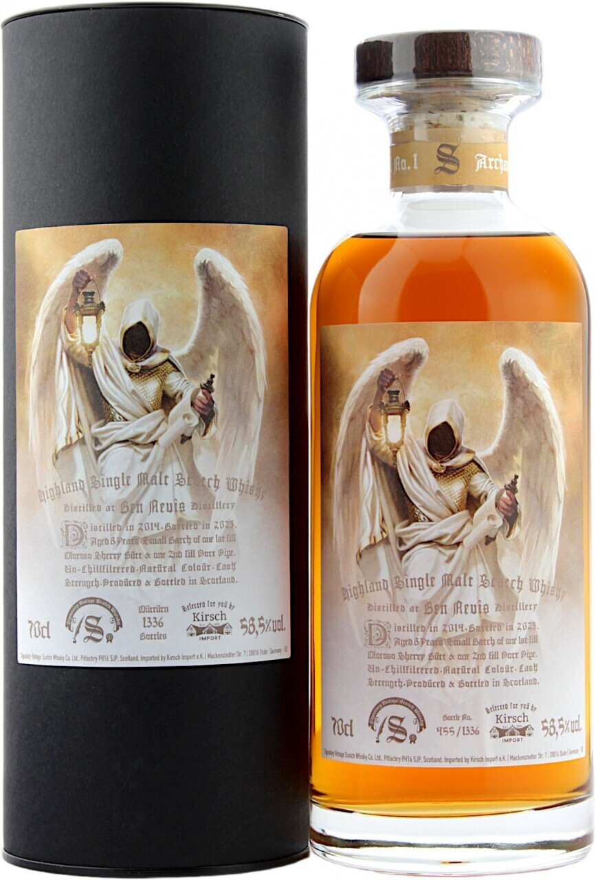Ben Nevis 2014/2023 Archangel No 1 Signatory Cask Strength 0 7l 58 5%