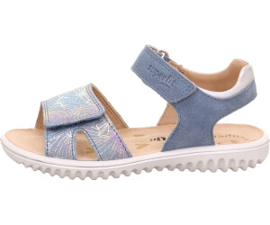 Superfit Fille Sparkle Sandales - Cuir Velours Confort