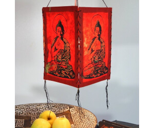 Guru-Shop Lokta Papier Hänge Lampenschirm, Deckenleuchte aus