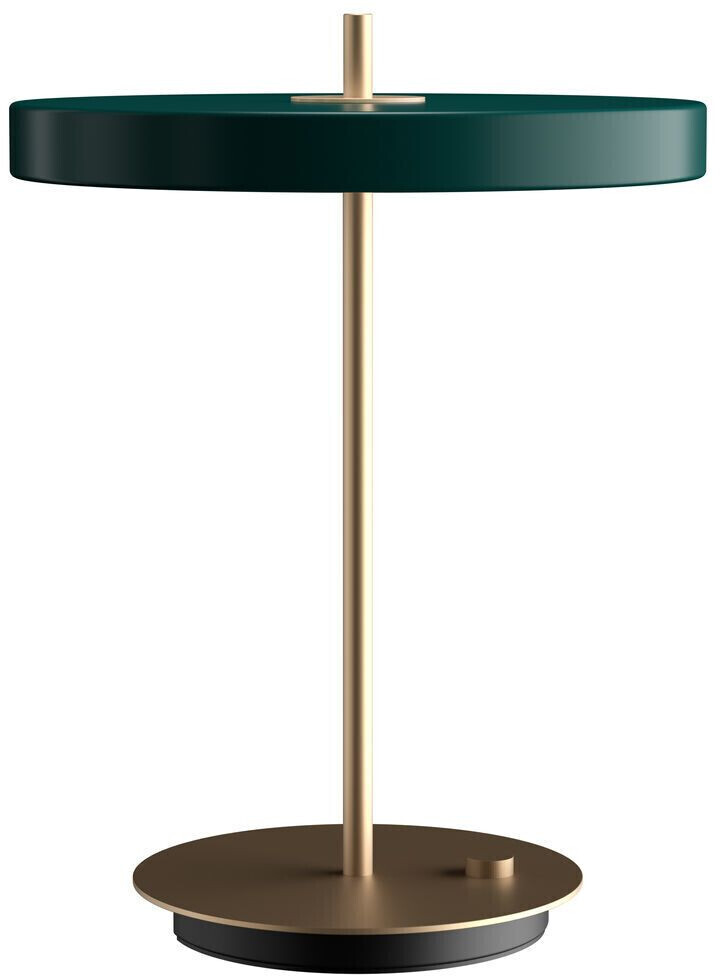 UMAGE Asteria table lamp green, cylindrical, 13 watts, metal 31x41x31 cm Forest Forest Ral 6004 (004)