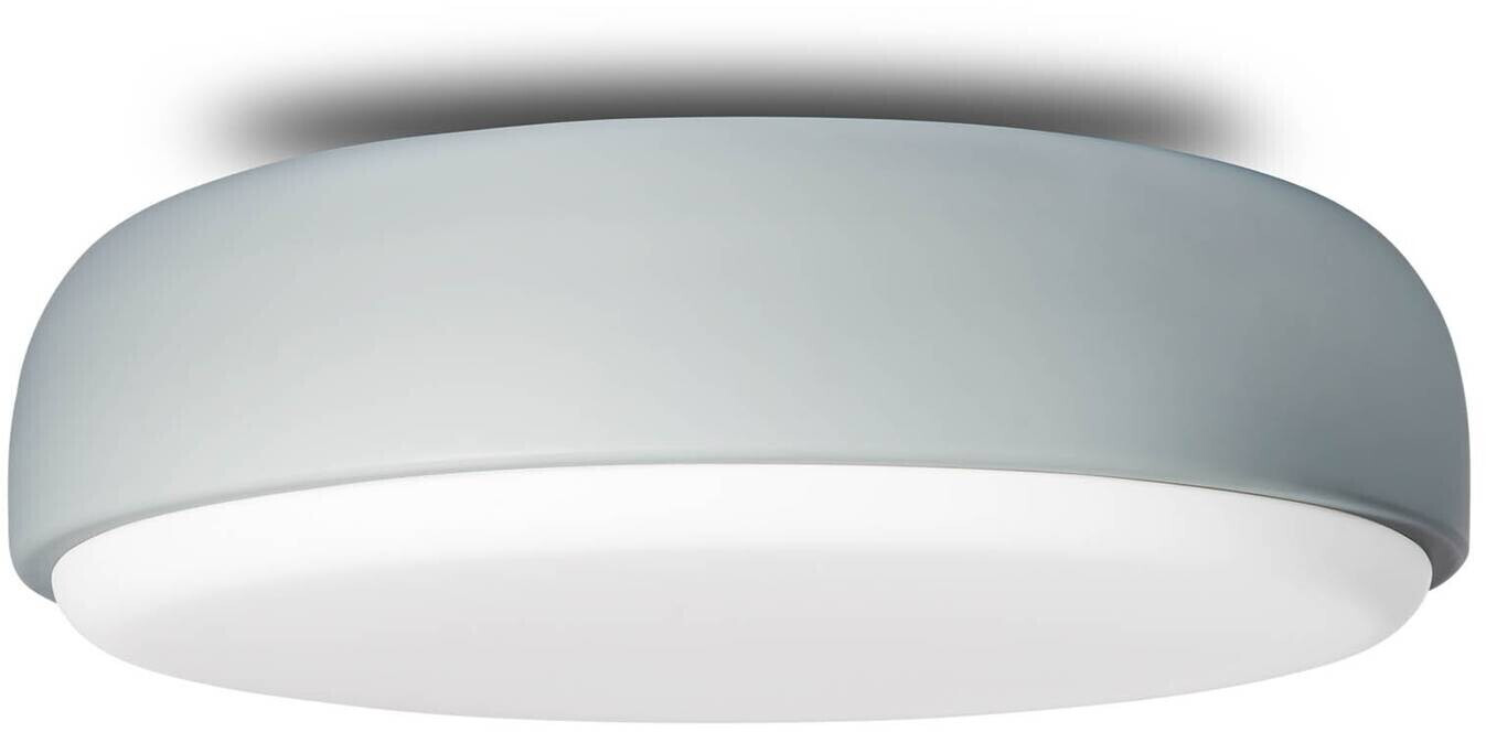 Northern Over me wall/ceiling lamp gray, cylindrical, max. 4 x 13 watts, glass 50x14x50 cm gray blue (678) (512) XL