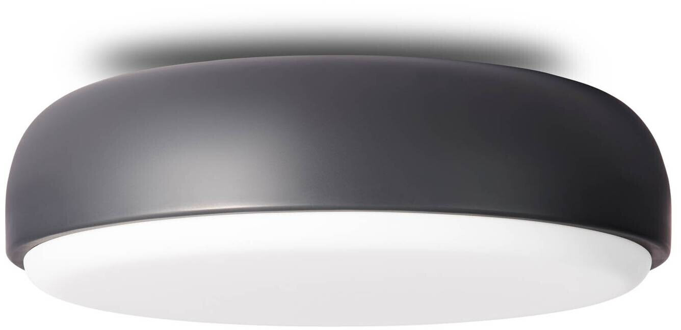 Northern Over me wall/ceiling lamp gray, cylindrical, max. 4 x 13 watts, glass 50x14x50 cm dark gray (680) (513) XL