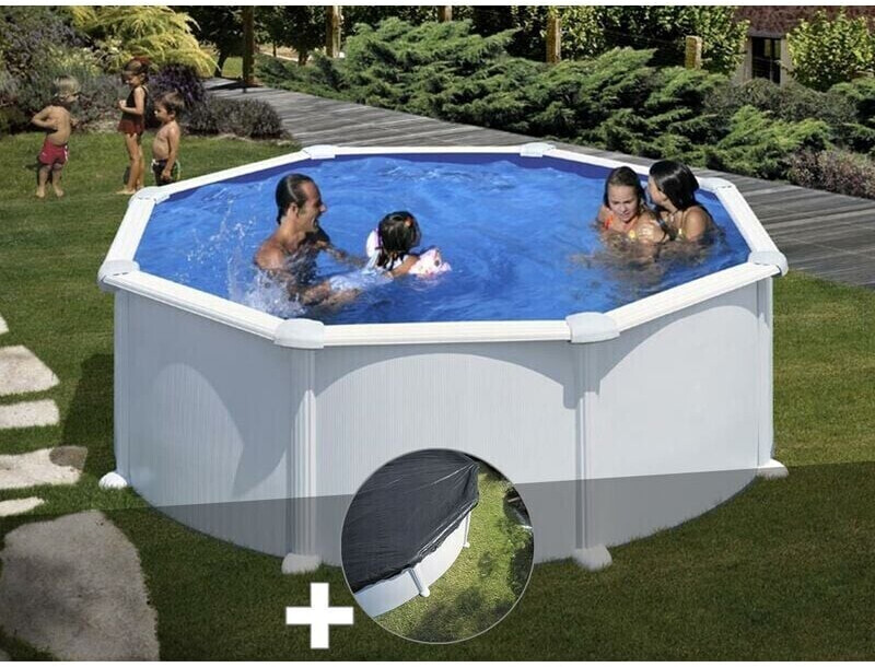 Gre Atlantis ronde 370 x 132 cm (bâche hiver)