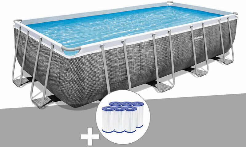 Bestway Power Steel 549 x 274 x 122 cm (6 cartouches de filtration)