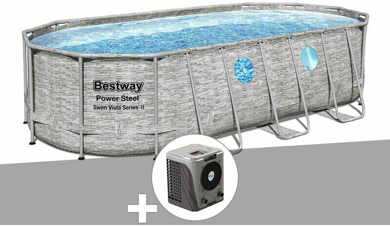 Bestway Power Steel SwimVista 549 x 274 x 122 cm (pompe à chaleur)