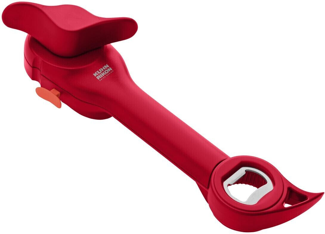 Kuhn Rikon Auto Safety Master multi-purpose opener red, can opener, red