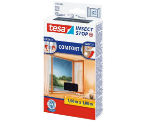 tesa 2x Insect Stop Comfort 100 x 100 cm schwarz / anthrazit (55667 ...