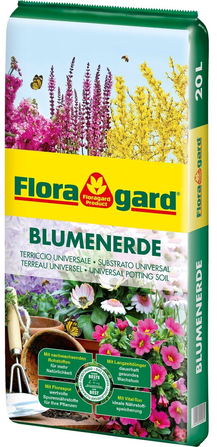 Floragard Blumenerde 20 L ab 8,99 € Preisvergleich bei idealo.de