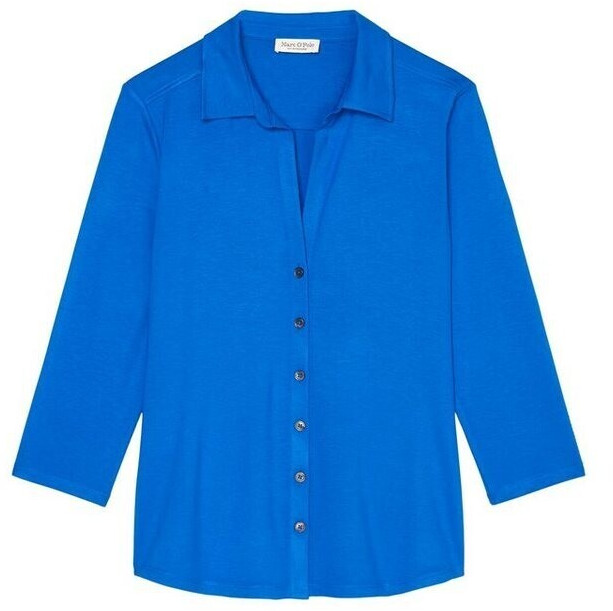 Marc O\'Polo Jersey-Bluse aus LENZING™ 39,99 blue bei ECOVERO™ Preisvergleich | (302205252207) ab vibrant €