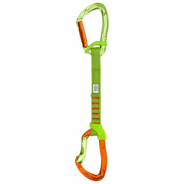 Climbing Technology Nimble Evo Set NY - Express-Set 6 x 12 cm Orange/Green