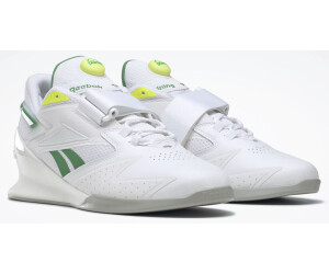 Reebok Legacy Lifter III cloud white glen green solar acid yellow