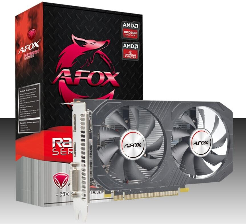 AFOX AMD Radeon RX 550 4GB GDDR5 ab 129 00 Preisvergleich bei