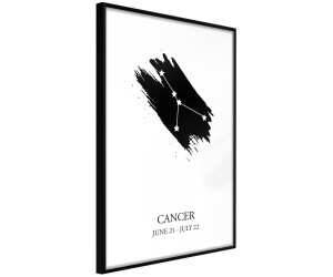 Artgeist Zodiac: Cancer I 40x60cm schwarzer Rahmen
