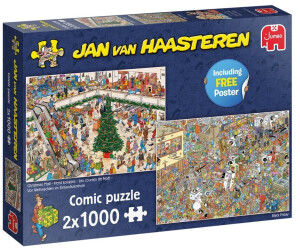 Jumbo Jan van Haasteren Einkaufen vor den Feiertagen 1000 Teile