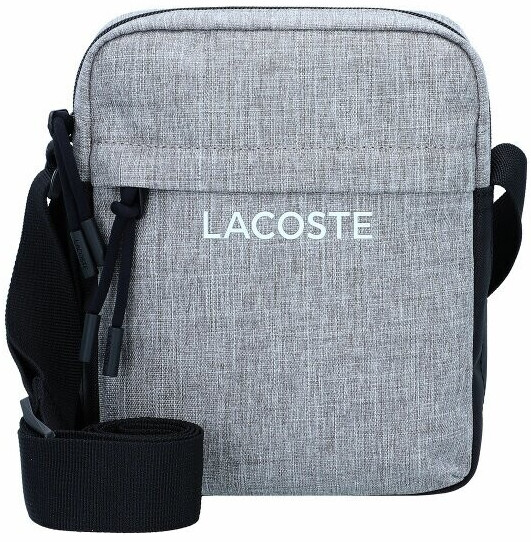 Lacoste Neocroc Seasonal Shoulder Bag gris chine noir (NH4284NZ-J63)