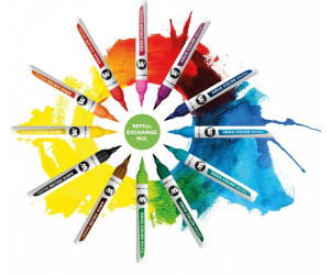 Molotow Aqua Pump Softliner Basic-Set 1 12 pcs. - acquista su
