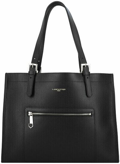 Lancaster Foulonne Double L Shoulder Bag noir-in-nu (470-24-noir-in-nu)