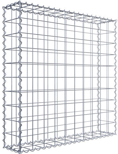 Gabiona Gabion 100 x 100 x 20 cm Mesh Size 10 x 10 cm