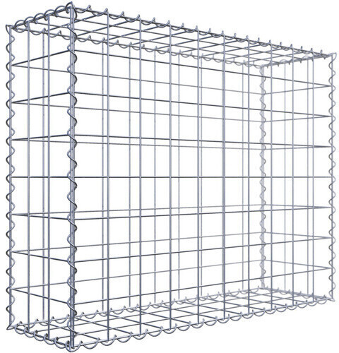 Gabiona Gabion 100 x 80 x 30 cm Mesh Size 10 x 10 cm