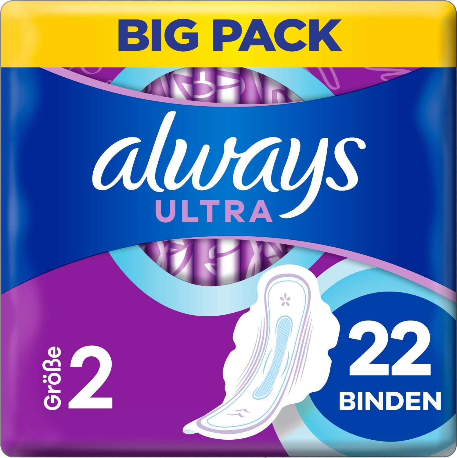 Always UltraBinden Long mit Flügeln BigPack (22 Stk.) ab 7,75 € Preisvergleich bei idealo.de