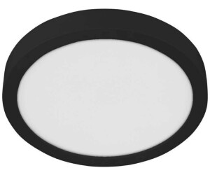 Eglo LED Deckenleuchte Fueva in € Preisvergleich | und bei IP44 2500lm schwarz rund ab 29,99 Schwarz 20,5W Weiß
