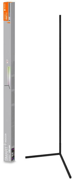 LEDVANCE Smart+ WLAN LED floor lamp RGBW Corner in black 14W 350lm black