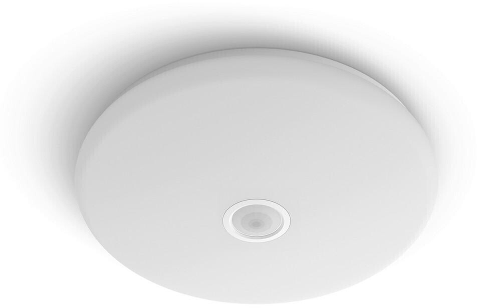 Philips LED ceiling light mauve in white 6W 640lm with motion detector white