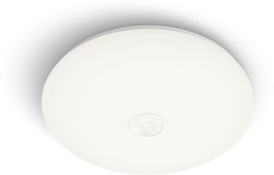 Philips LED ceiling light mauve in white 16W 1900lm with motion detector white