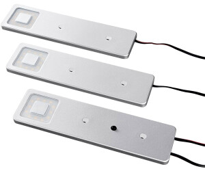 Heitronic LED Unterbauleuchte Imola in Silber 3x 2,1W 390lm Starterset  silber ab 29,00 € | Preisvergleich bei