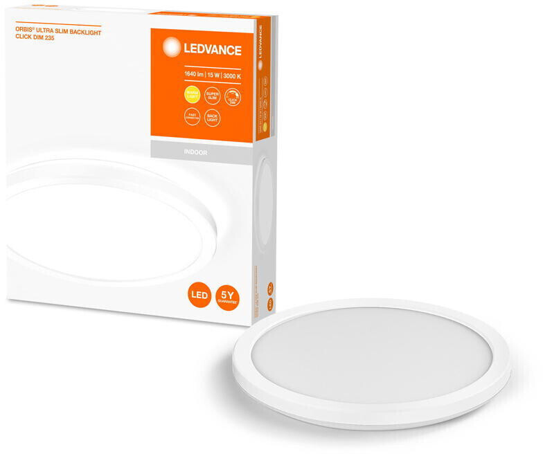 LEDVANCE LED ceiling light Orbis Ultra Slim in white 15W 1100lm white
