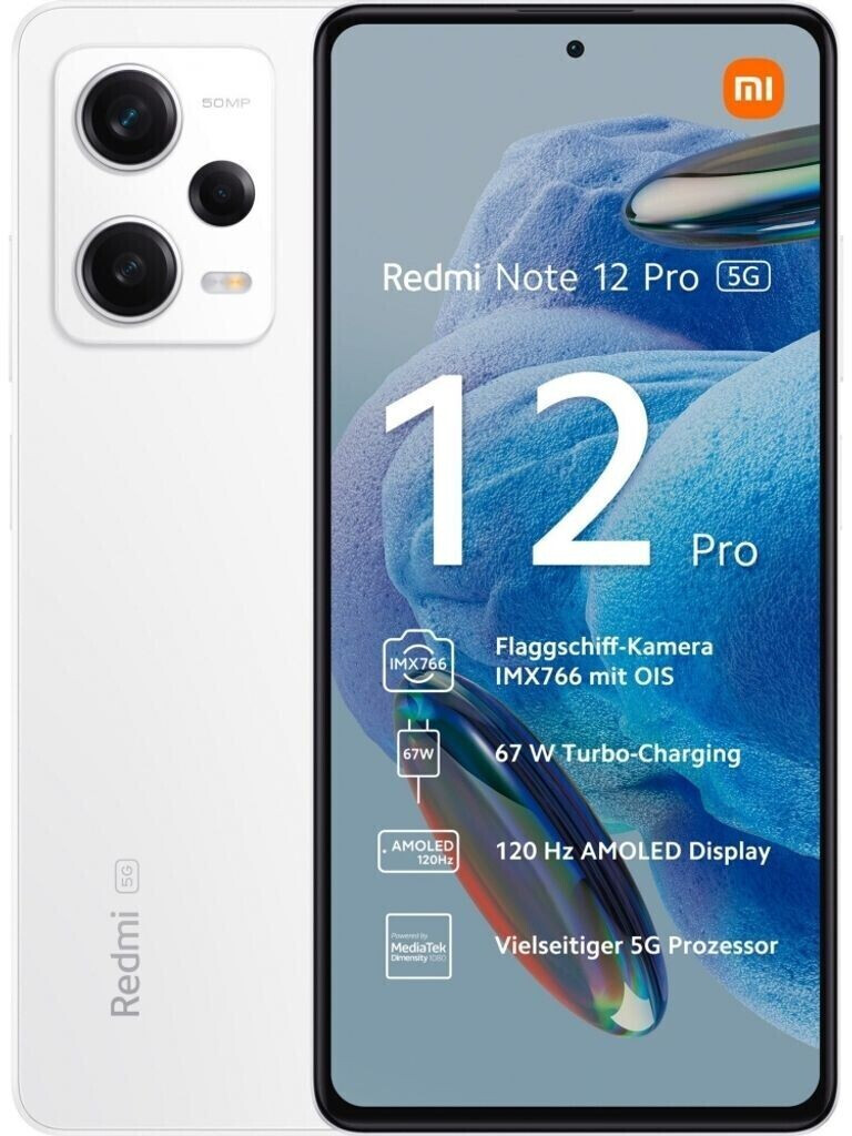 Xiaomi Redmi Note 12 Pro 8 GB 256 GB blanco desde 229,00 €
