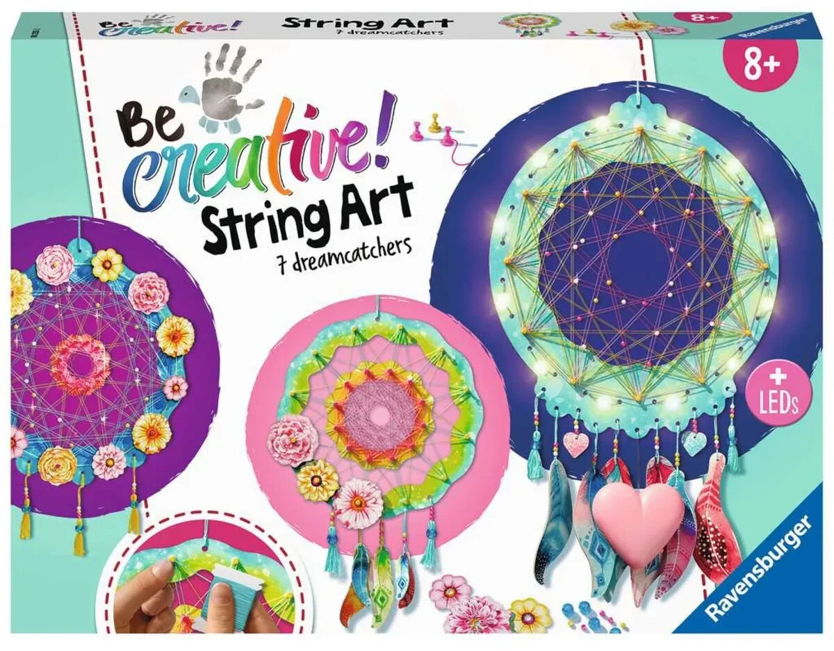 Ravensburger Be creative: String Art Maxi Dreamcatcher