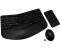 V7 Ergonomic Wireless Keyboard, Mouse, and Keypad Combo (ES)