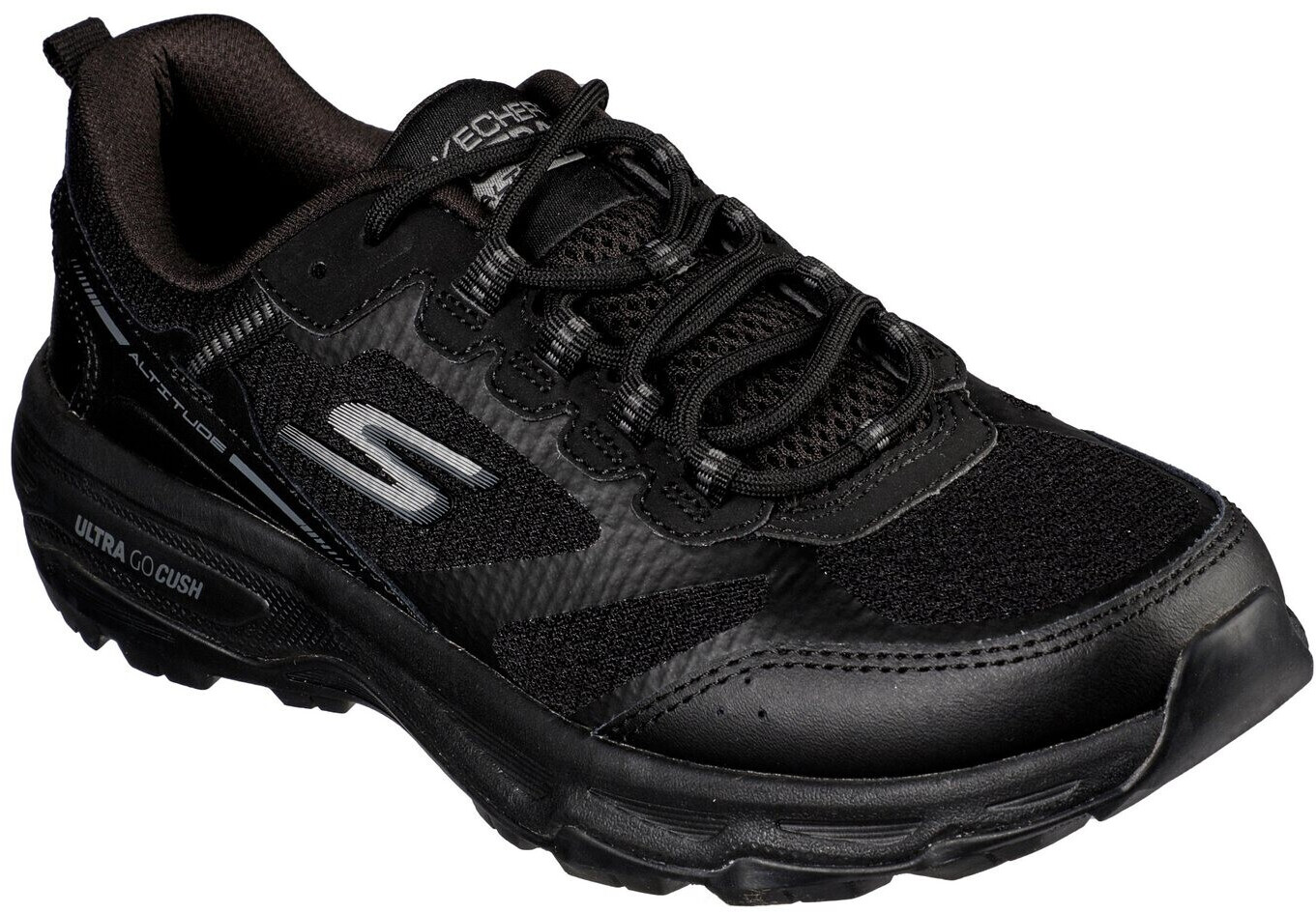 Black skechers runners hotsell