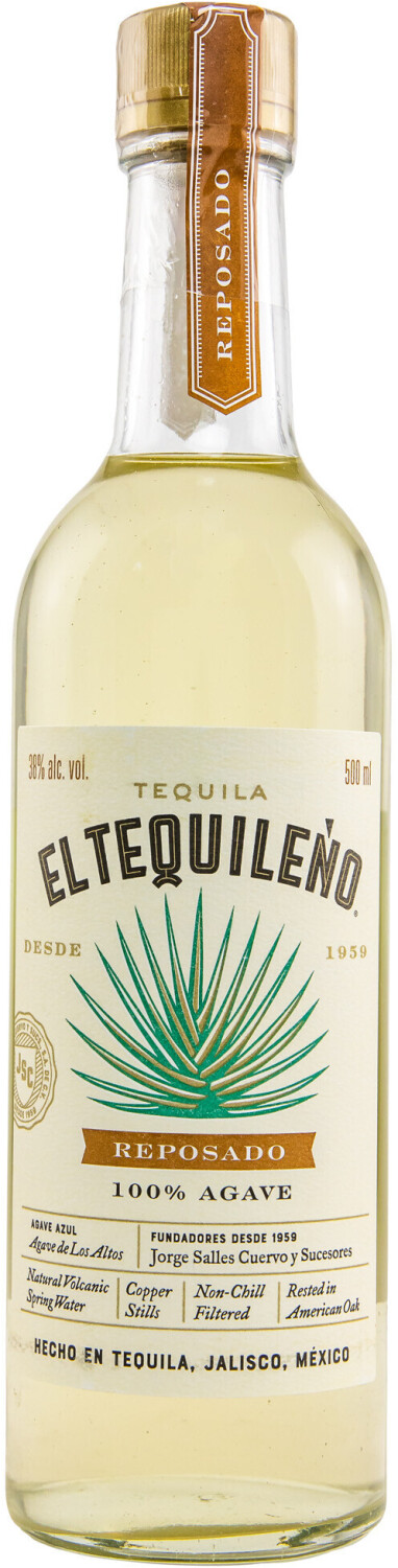 El Tequileno Tequila Reposado 38% 0,5l