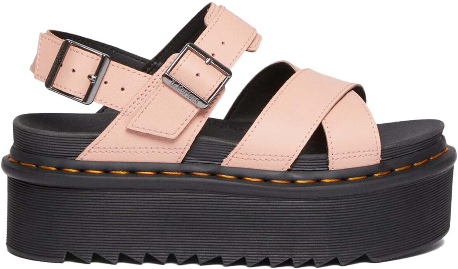 Dr. Martens Voss II Athena Leather Strap Platform (30717329) peach beige
