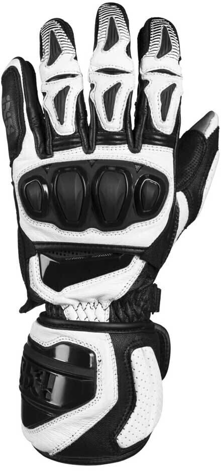 Photos - Motorcycle Gloves IXS Sport RS-300 2.0 black-white 