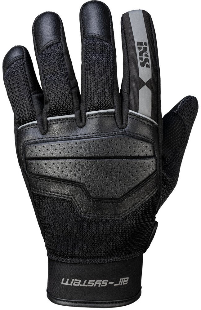 Photos - Motorcycle Gloves IXS Evo-Air black-grey 