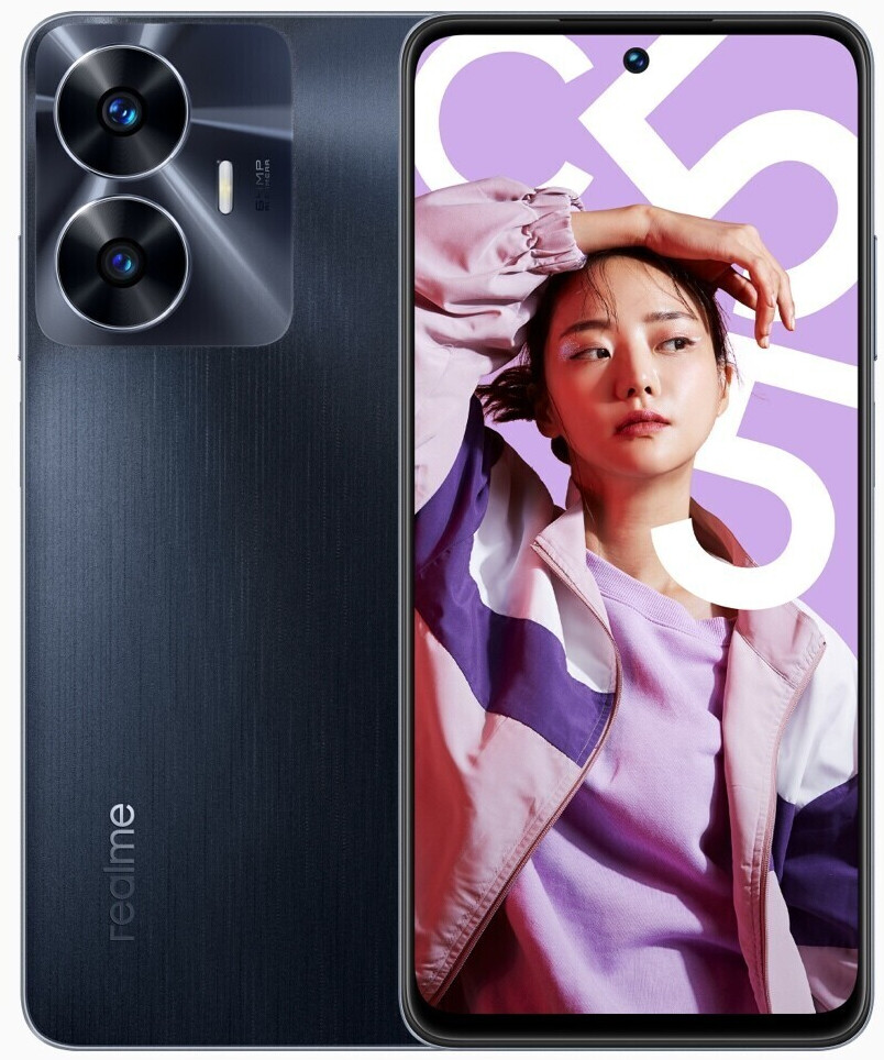 Realme C55 8 Go 256 Go nuit pluvieuse