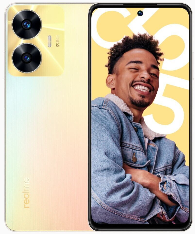 Realme C55 8 Go 256 Go pluie en plein soleil